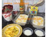 Foto langkah ke 3 dari resep Puding Sutra mangga.