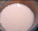 A picture of step 1 of Fasting sabudana donuts vada.