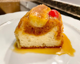 Foto del paso 14 de la receta: Pastel con plátano y caramelo
