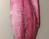 Foto del paso 1 de la receta: Cazuela de bonito del estrecho con gambas a la imperial