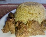 صورة لخطوة 7 من وصفة رز باللحم والبهارات