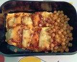 Töltött cukkini csicseriborsóval recept fázis 3 fotója