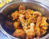 Hình bước làm 1 của món Cà ri gà