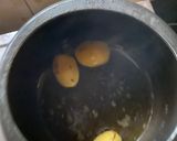 A picture of step 2 of Mutton Curry - Bengali style.
