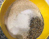 Foto del paso 1 de la receta: Pan integral 100% casero y súper esponjoso sin amasado! Muy rápido, express (original) VEGANO🌾