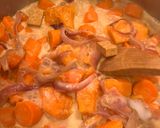 Une image de l'étape 2 de Velouté buternut / carottes au lait de coco.
