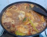 Foto langkah ke 3 dari resep Gulai Pedas Sayap Ayam Nanas.