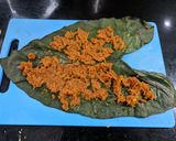 A picture of step 6 of Dry fish wraps with chutney.