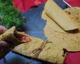 A picture of step 13 of Flax seed Naan Bread.