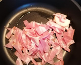 Foto del paso 2 de la receta: Tortilla de quinoa patata y espinaca con bacon (aprovechamiento)