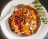 A picture of step 6 of SWEET POTATO 🍠🍠 MASALA CHAAT.