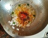 A picture of step 1 of Bread masala toast.
