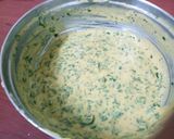 A picture of step 3 of Methi Mirchi Pakoda.