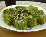 Spinach Dhokla recipe step 6 photo