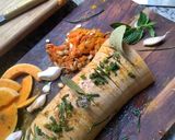 Une image de l'étape 3 de Courge 🐝butternut 🪵facon hasselback 🍂🍁.