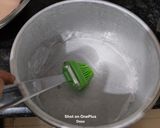 A picture of step 4 of Eggless Banana Suji Cake (Without Oven).