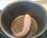 Foto del paso 1 de la receta: Solomillo de cerdo en salsa de verduras