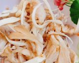 Hình bước làm 1 của món Chả nấm bào ngư (món chay)