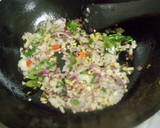 A picture of step 1 of Rava Upma.
