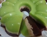 Foto langkah ke 3 dari resep Puding Lapis Bolu.