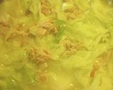 A picture of step 2 of Cognac, Cabbage, Gammon, Butter and Leeks.