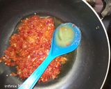 A picture of step 2 of Jollof rice.