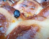 A picture of step 16 of Hot cross buns.