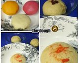 A picture of step 2 of Baked Colourful Gujhiya Tart.