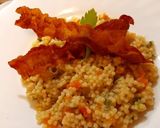 Pas rețetă Cous cous cu legume și bacon crocant 6 fotografie