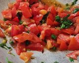 A picture of step 6 of Gatte ki Sabzi (dry and with gravy).
