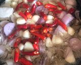 A picture of step 1 of Peanut sauce (Satay, shumay).