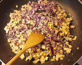 Sajtkrémes-spenótos töltött gomba recept fázis 2 fotója