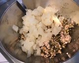 Une image de l'étape 10 de Navets blancs farcis pesto, jambon, emmental.