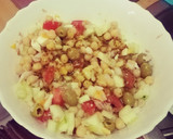 Foto del paso 4 de la receta: Ensalada de garbanzos con vinagreta de mostaza