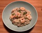 Foto del paso 12 de la receta: Risotto con champiñones y gambas