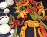 A picture of step 3 of Grilled chicken fajitas.