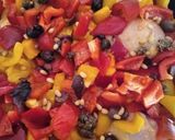 Foto del passaggio 3 della ricetta Pollo e peperoni al forno