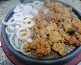 A picture of step 2 of Bihari boti.