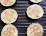 A picture of step 4 of Grilled eggplant tomato salad.
