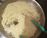 Foto del paso 6 de la receta: Arroz con cebolla y carne. Tipo wok pero en sartén