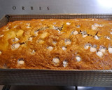 Foto del paso 4 de la receta: Budín de bananas, manzana y nueces sin huevos