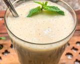 A picture of step 3 of Chikoo Milkshake.