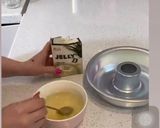 عکس مرحله 1 از دستور ژله آلوئه ورا و آلبالو به همراه توت فرنگی