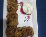 A picture of step 7 of Sabudana vada.
