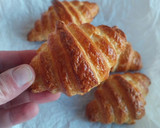 Foto del paso 20 de la receta: Croissants (v3) rellenos de crema de caramelo salado con chocolate negro