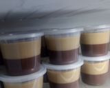 Foto langkah ke 5 dari resep Puding Tiramisu.