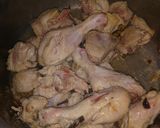 A picture of step 2 of Chicken qorma.