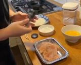 A picture of step 1 of Tonkatsu  / Chicken katsu.