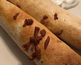 A picture of step 2 of Chicken and cheese taquitos.