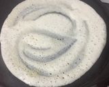 A picture of step 5 of Masala dosa.